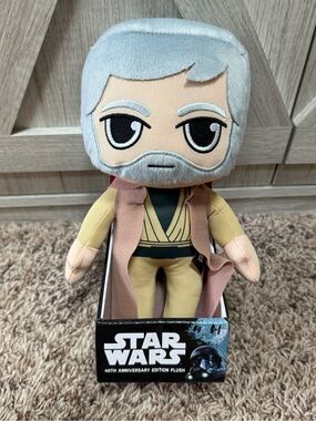 Star Wars 40th Anniv. Obi-Wan Kenobi 10" Plush (2017 Exclusive)New w/box
